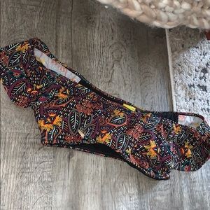 Off the shoulder bikini top